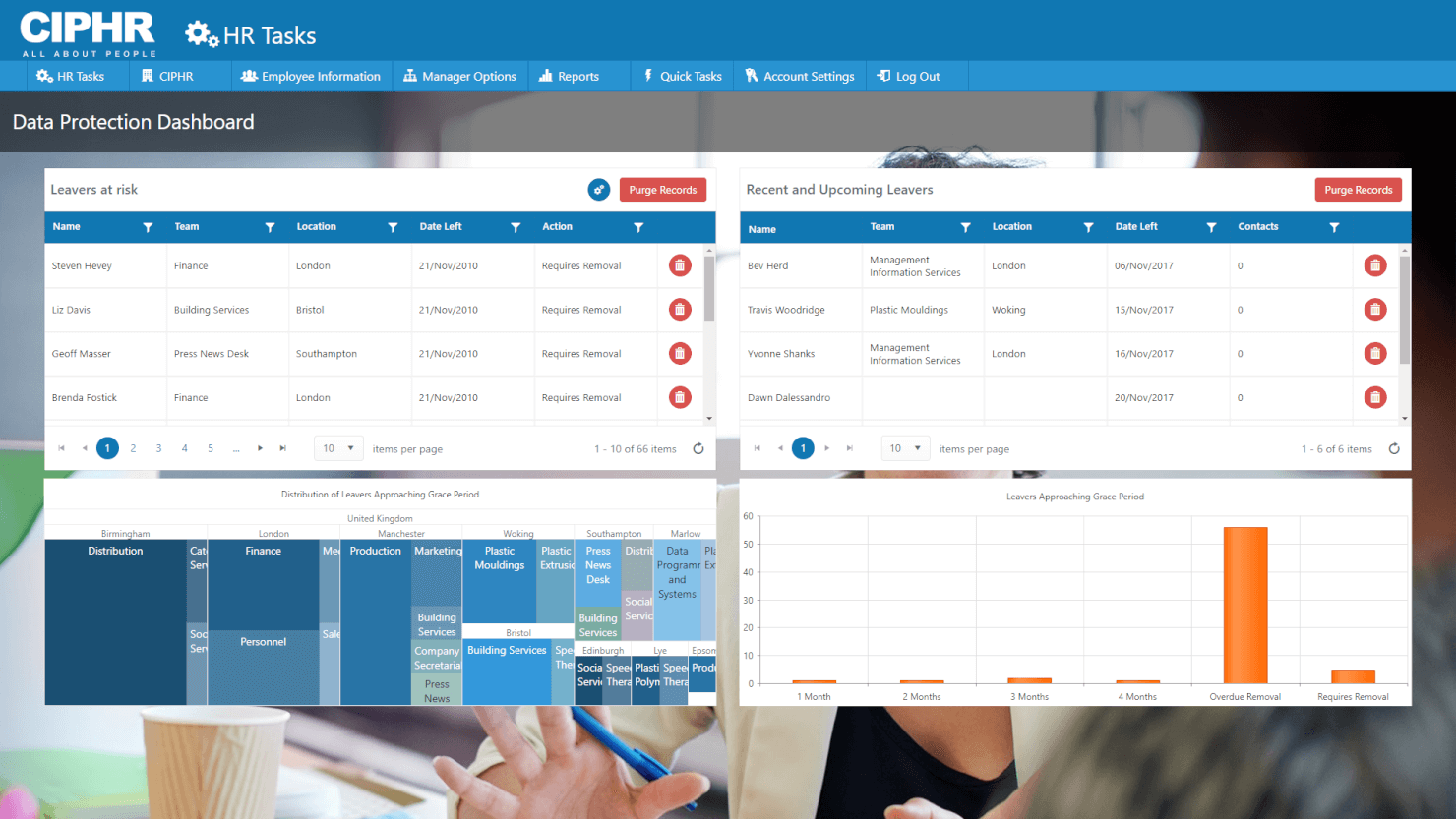 Ciphr screenshot - 17 beste HR-Fallmanagement-Software: Überprüft im Jahr 2026