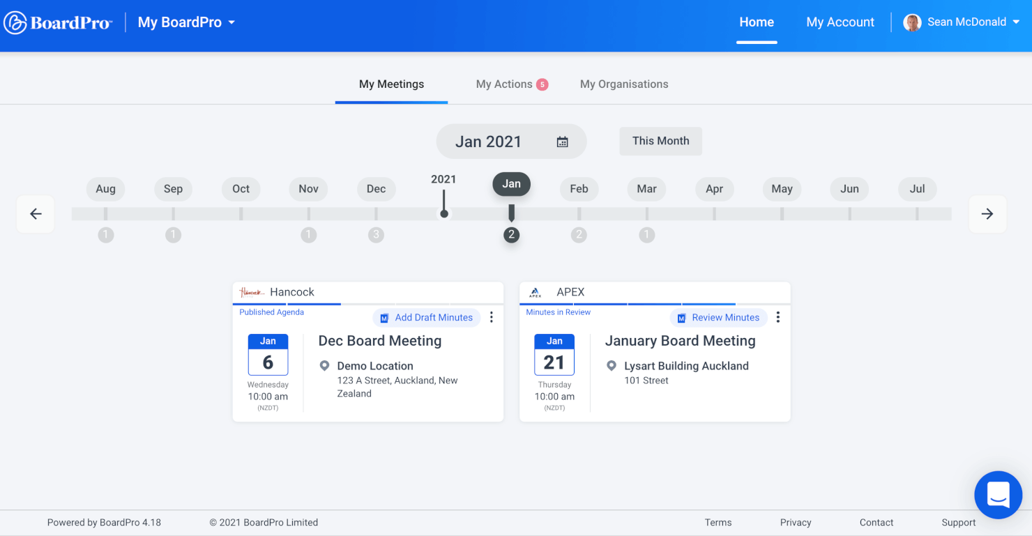 BoardProHub screenshot - 40 Beste Software für Vorstandssitzungen im Test 2026