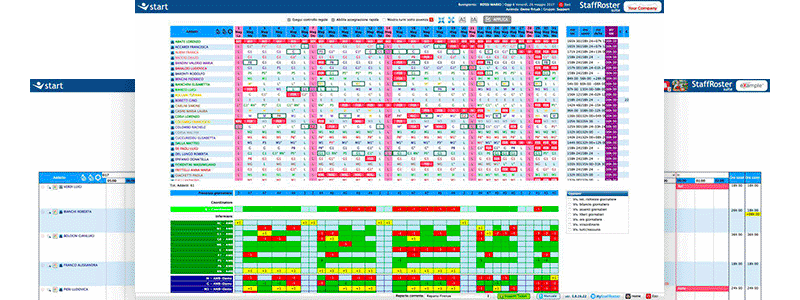 StaffRoster Suite screenshot - 13 Beste Open-Source-Software für Mitarbeitereinsatzplanung 2026