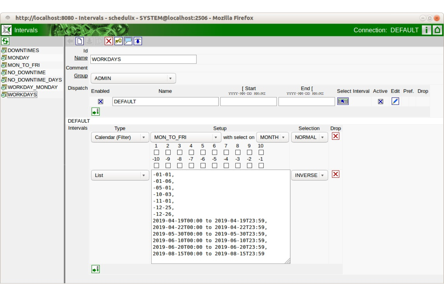 Schedulix screenshot - 13 Meilleurs Logiciels de Planification des Employés Open Source Pour 2026
