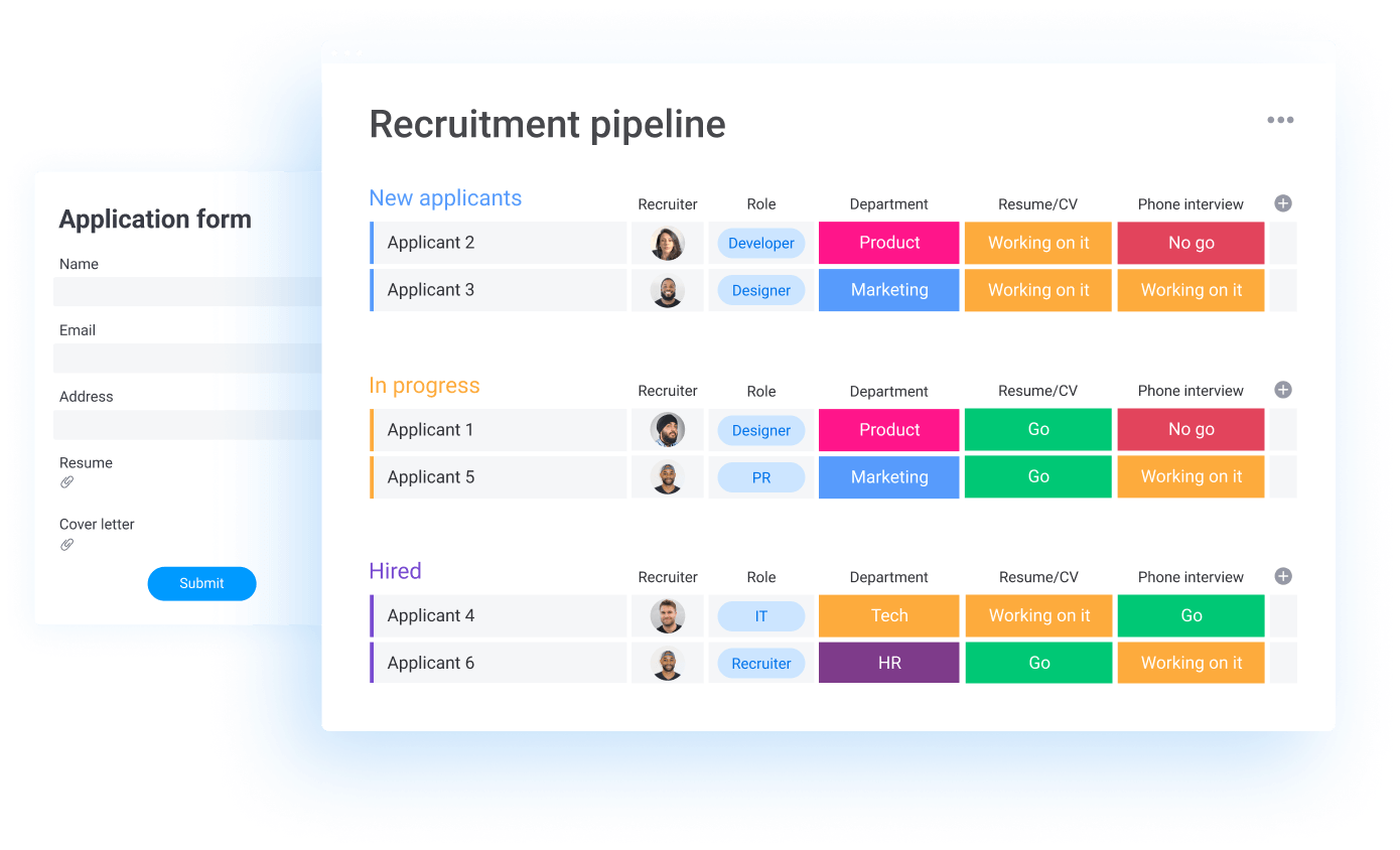 monday AI Work Space screenshot - 10 Meilleurs Logiciels RH de 20260: Avis et Comparatif