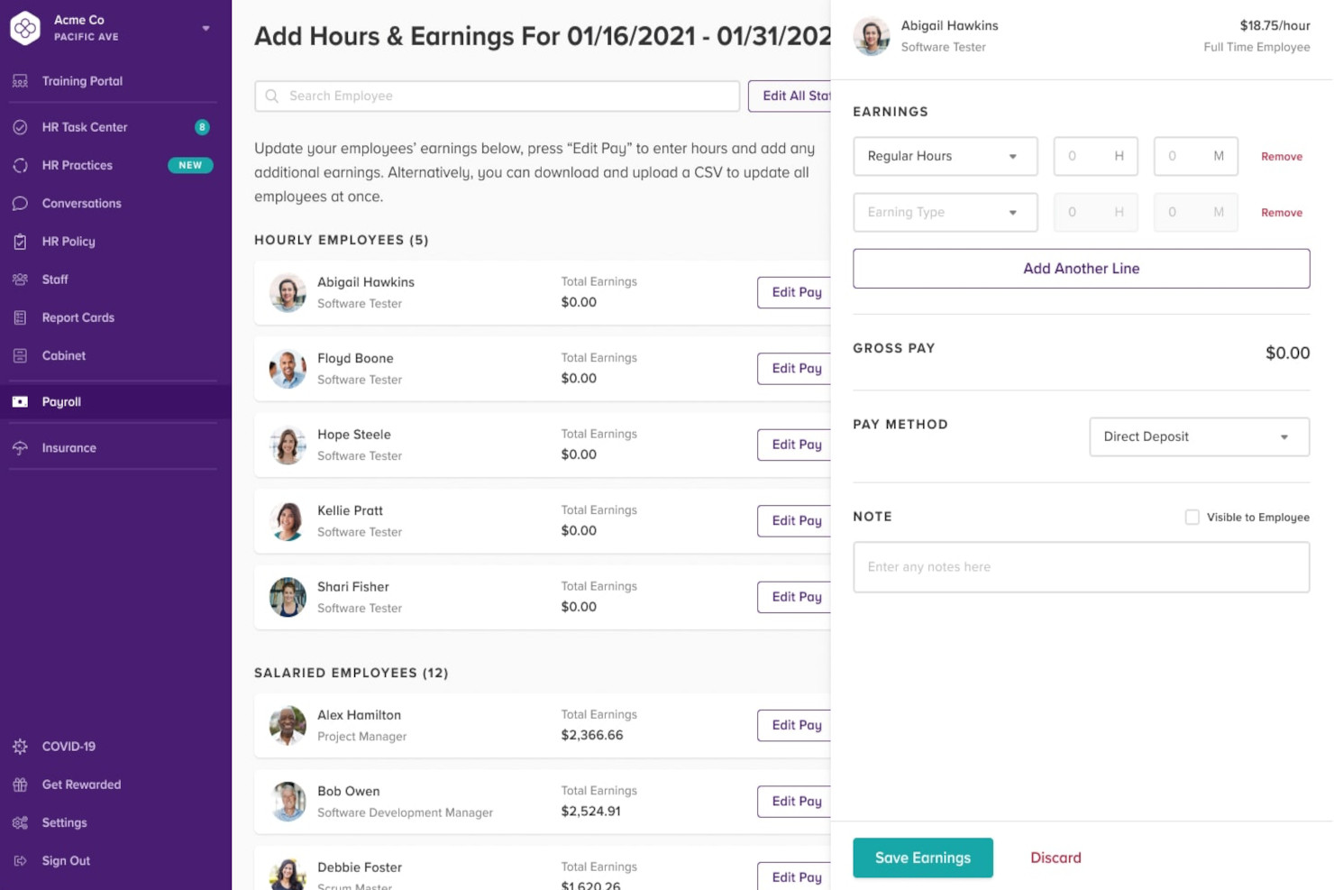 Bambee screenshot - 40 Meilleurs SIRH : Évalués &amp; Comparés en 2026