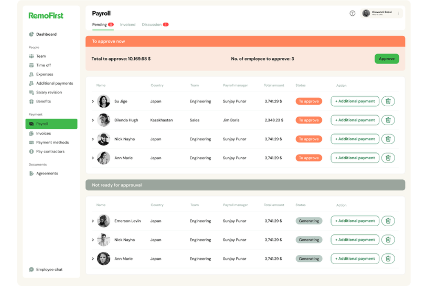 Remofirst screenshot - 13 meilleurs EOR pour les petites entreprises en 2026