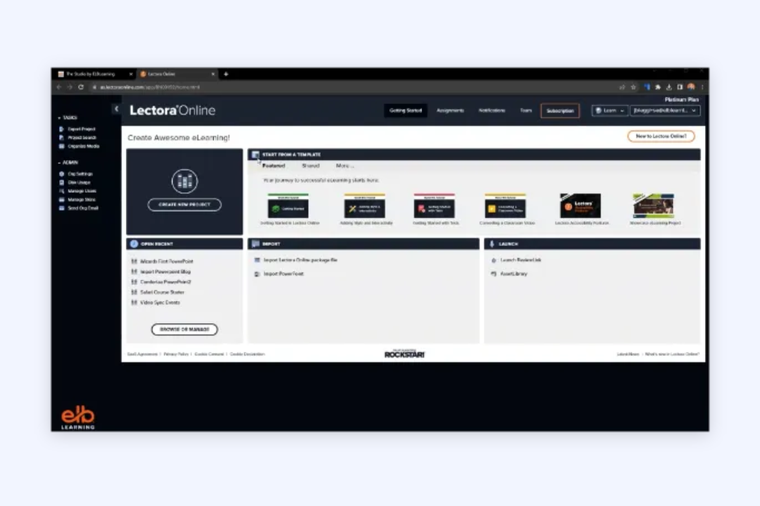ELB Learning screenshot - 15 Beste maßgeschneiderte E-Learning-Lösungen im Test 2026