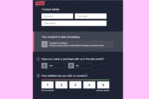 Shout screenshot - 10 Beste Tools für anonyme Mitarbeiterfeedbacks im Jahr 2026