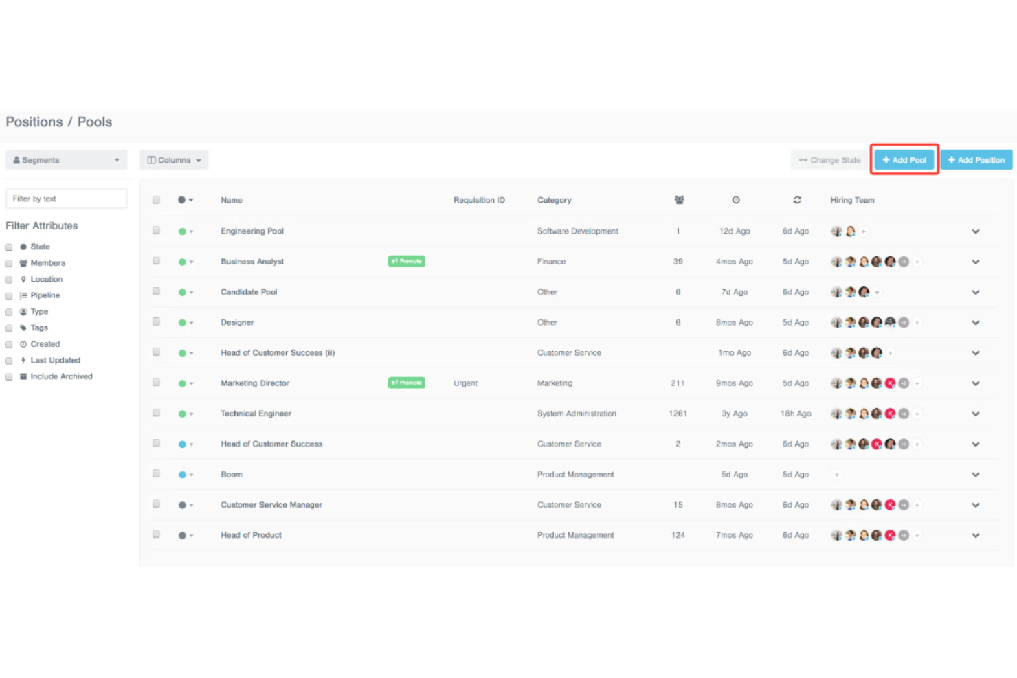 Breezy HR screenshot - Los 10 mejores software ATS con IA de 2026: Analizados y comparados