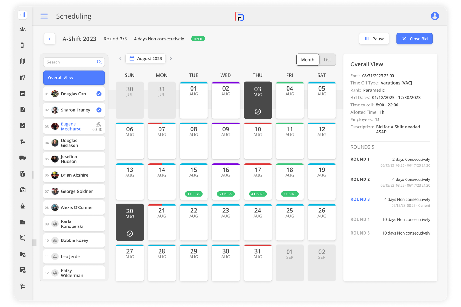 First Due screenshot - 10 beste Software zur Dienstplanung für Feuerwehren im Jahr 2026