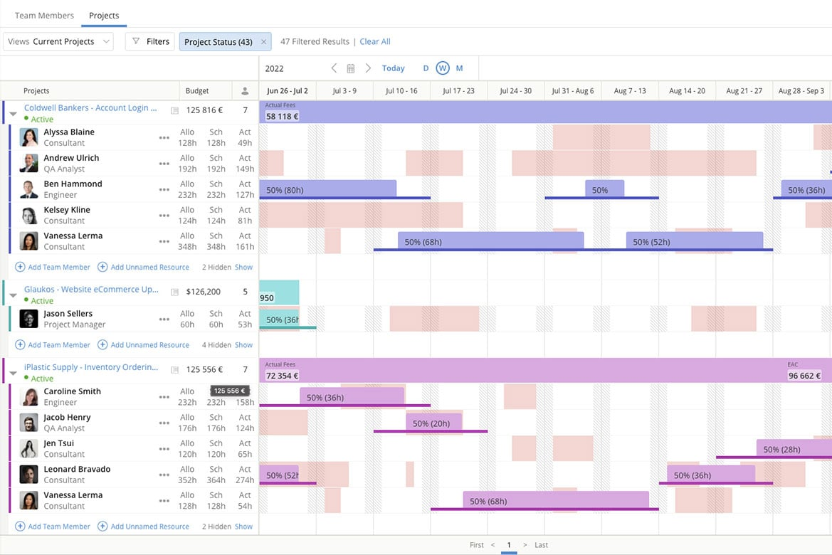 Kantata screenshot - Die 20 besten Ressourcenmanagement-Softwares &amp; Tools 2026