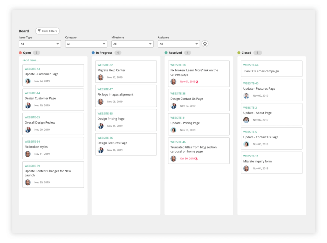 Backlog screenshot - 1 meilleures options de logiciels de gestion des tâches pour le travail en 2026