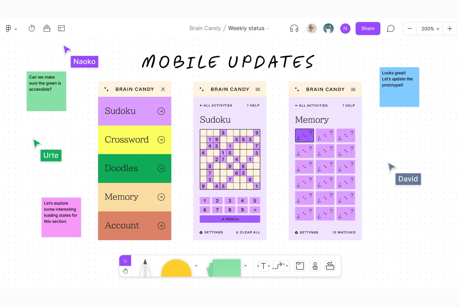 FigJam screenshot - 1 Meilleurs Outils de Collaboration en Ligne pour les Équipes en 2026