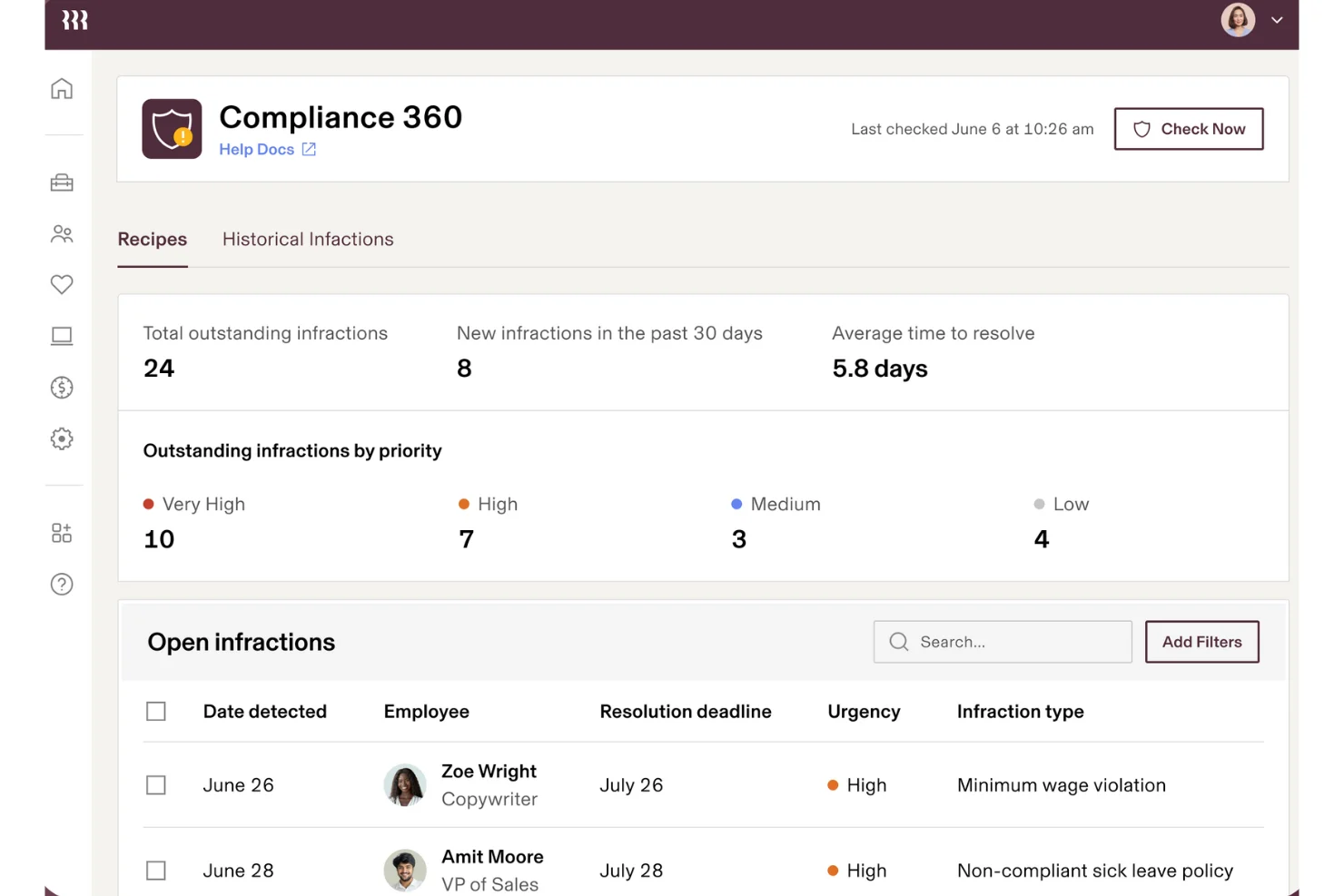 Rippling screenshot - 10 Mejores Servicios de Empleador de Registro en México en 2026