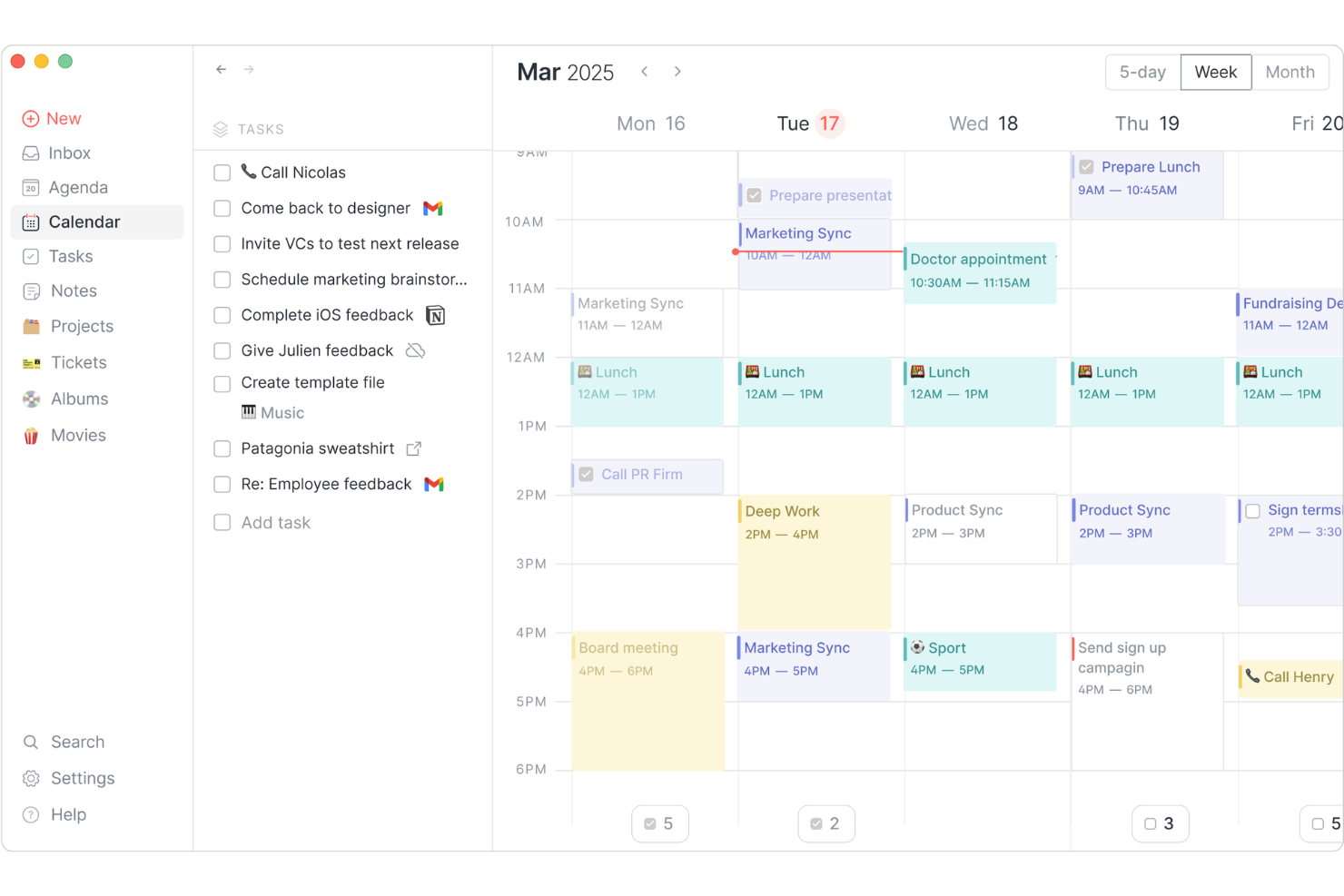 Routine screenshot - 10 meilleurs outils de productivité en 2026