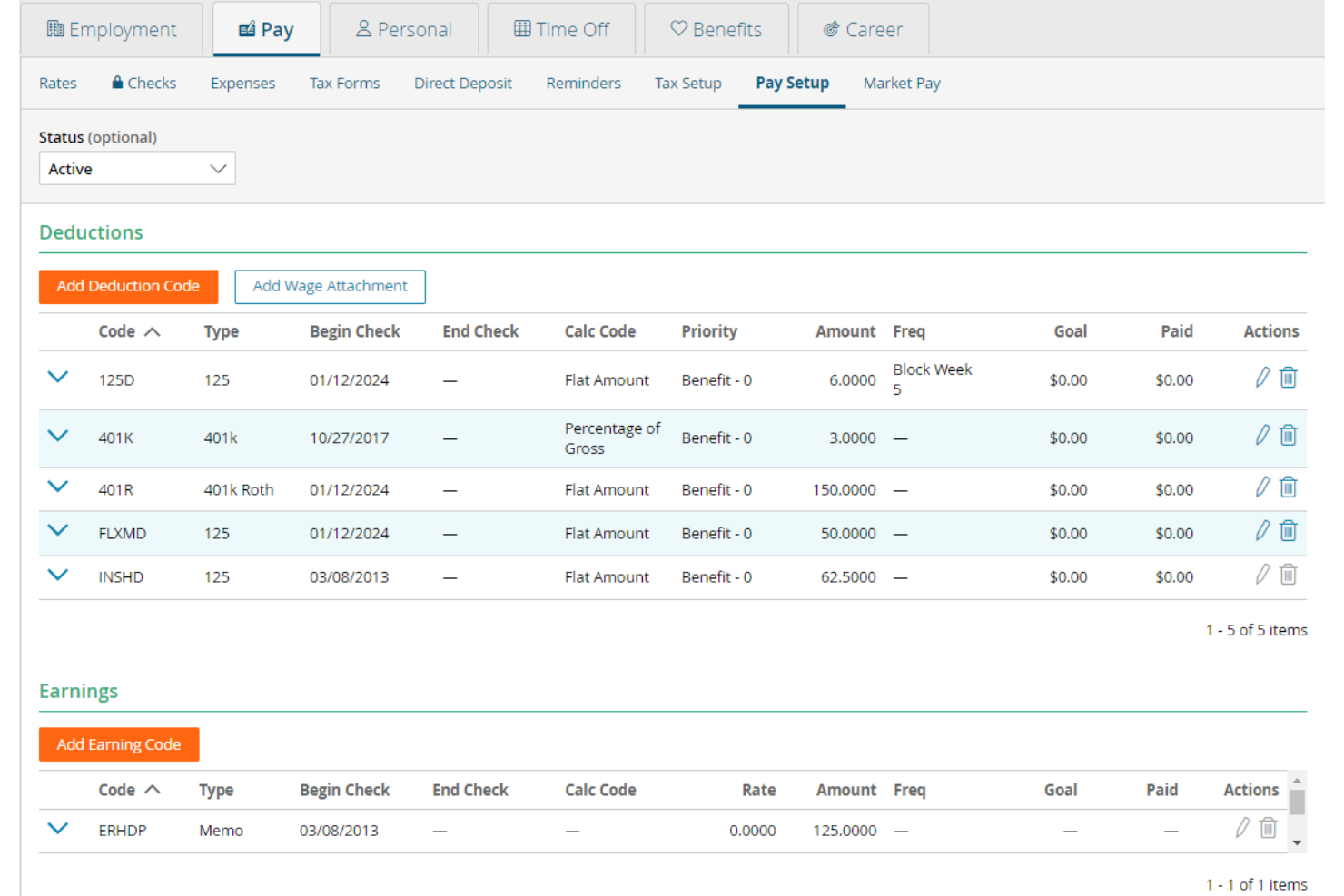 Paylocity screenshot - I 10 migliori software di gestione delle candidature per professionisti dei servizi a domicilio nel 2026