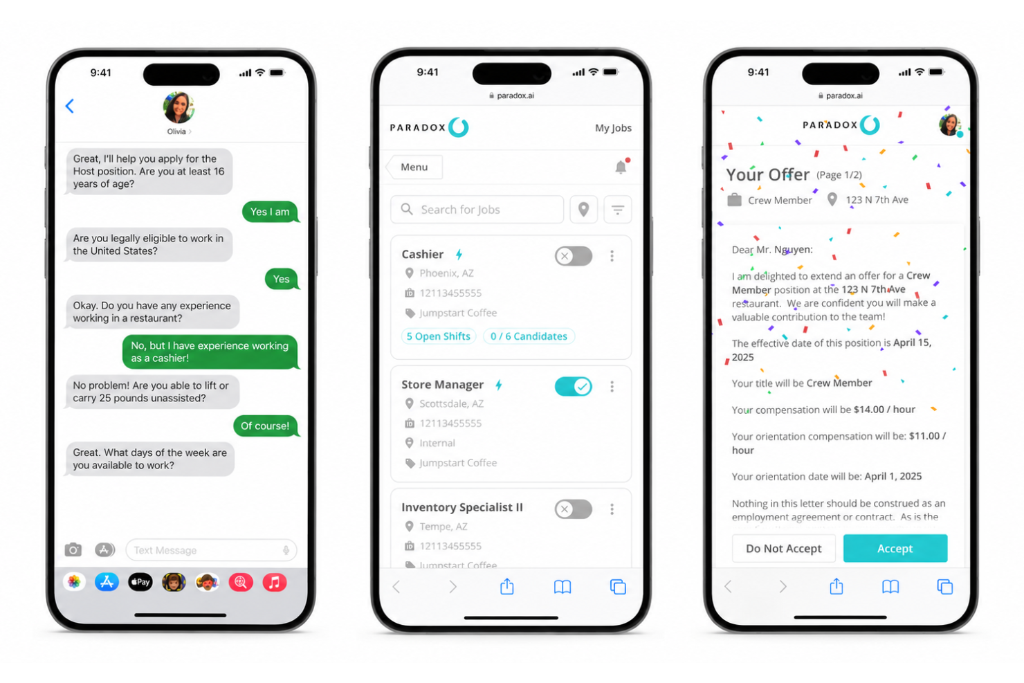 Paradox screenshot - I 10 Migliori Sistemi di Tracciamento dei Candidati per il Settore Artigianale nel 2026