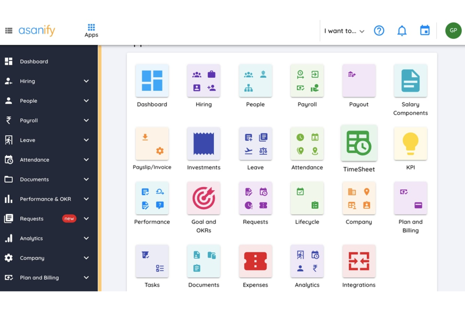 Asanify screenshot - Le 10 migliori soluzioni Employer of Record in Uganda nel 2026