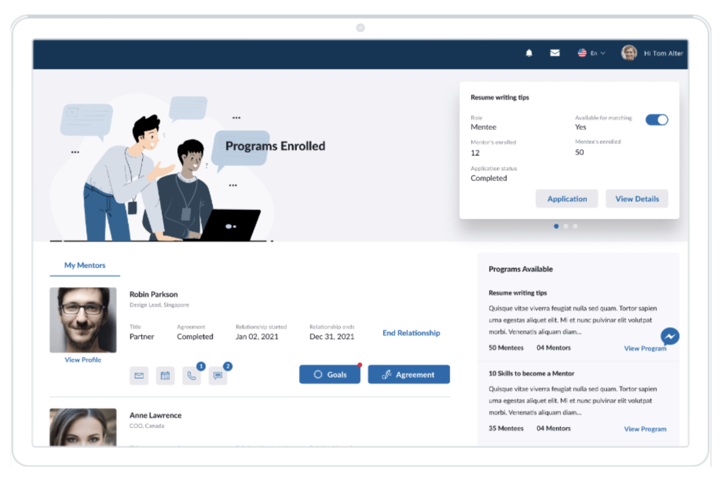 People360 screenshot - I 10 migliori software per la gestione della carriera nel 2026