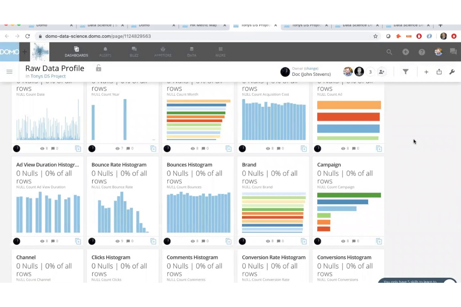 Domo screenshot - Le 10 migliori soluzioni software per KPI per il 2026