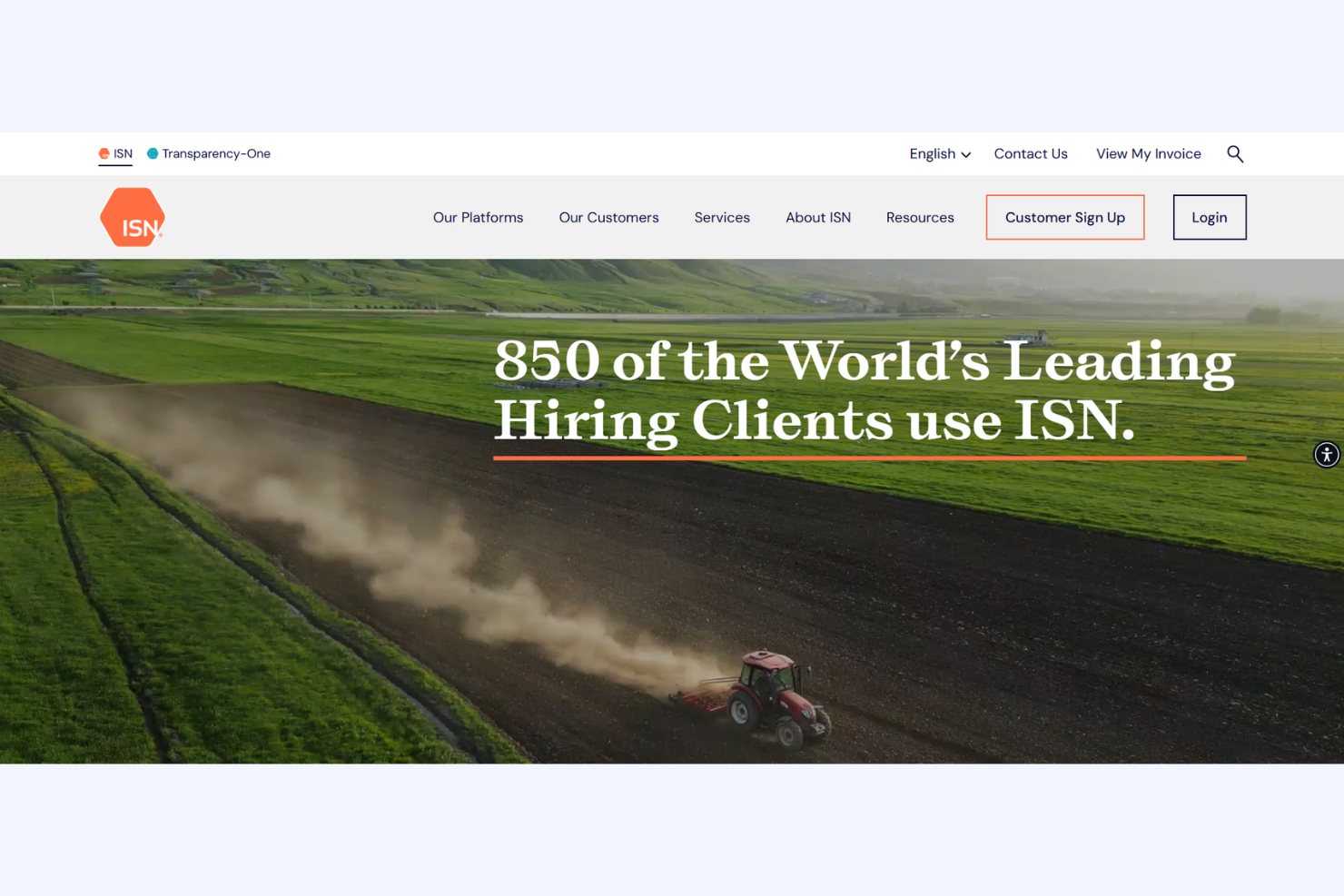 ISNetworld screenshot - Le 10 migliori soluzioni software per la conformità degli appaltatori recensite nel 2026