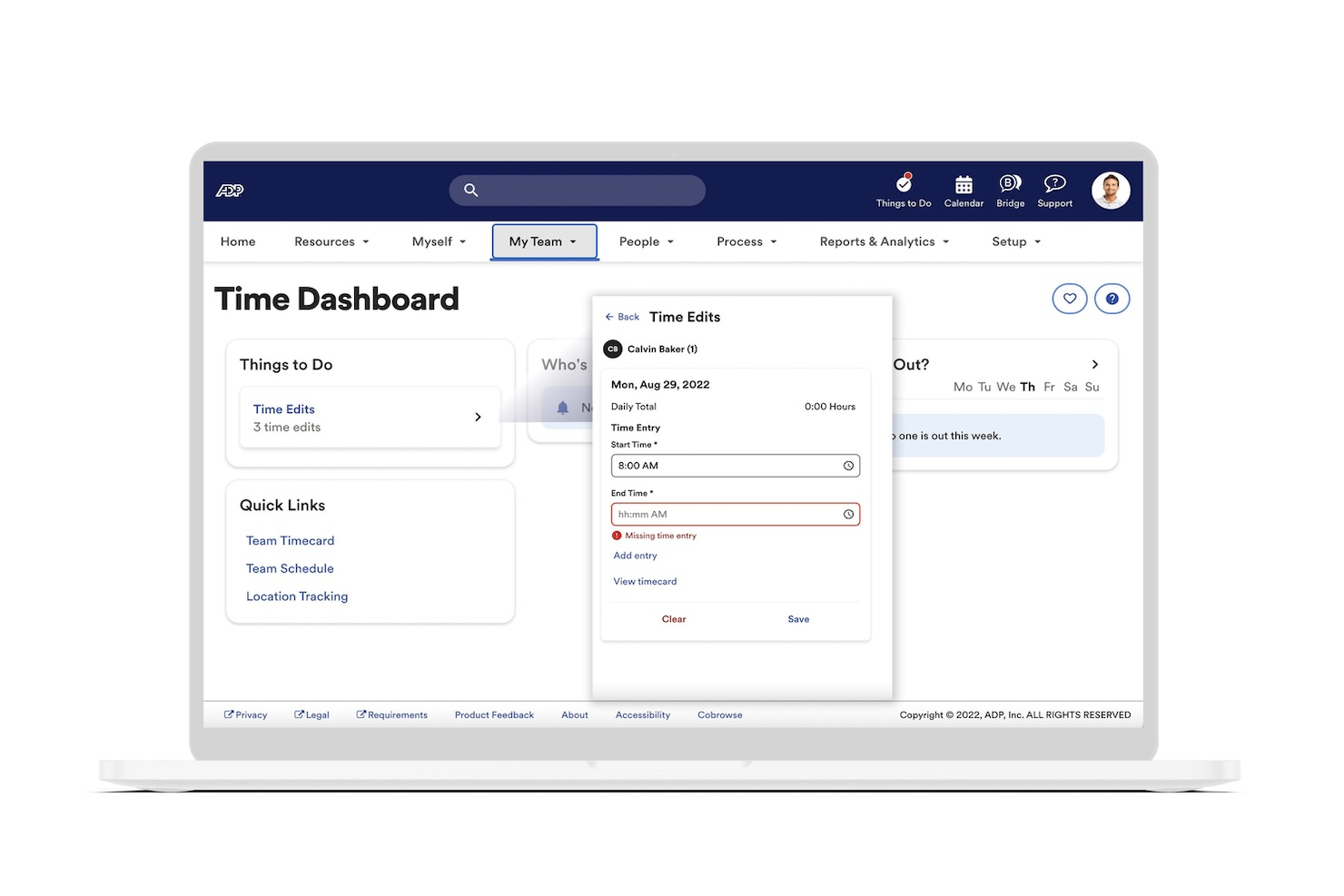 ADP screenshot - I 18 migliori software per la gestione delle ferie recensiti nel 2026