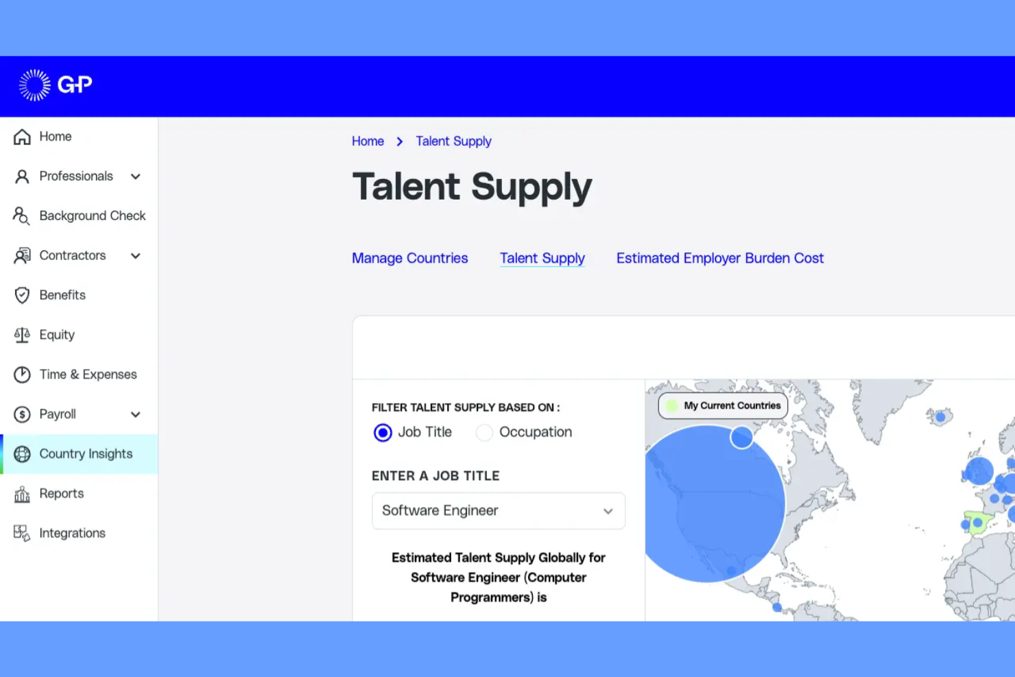G-P screenshot - I 10 migliori servizi di datore di lavoro registrato in Svezia nel 2026