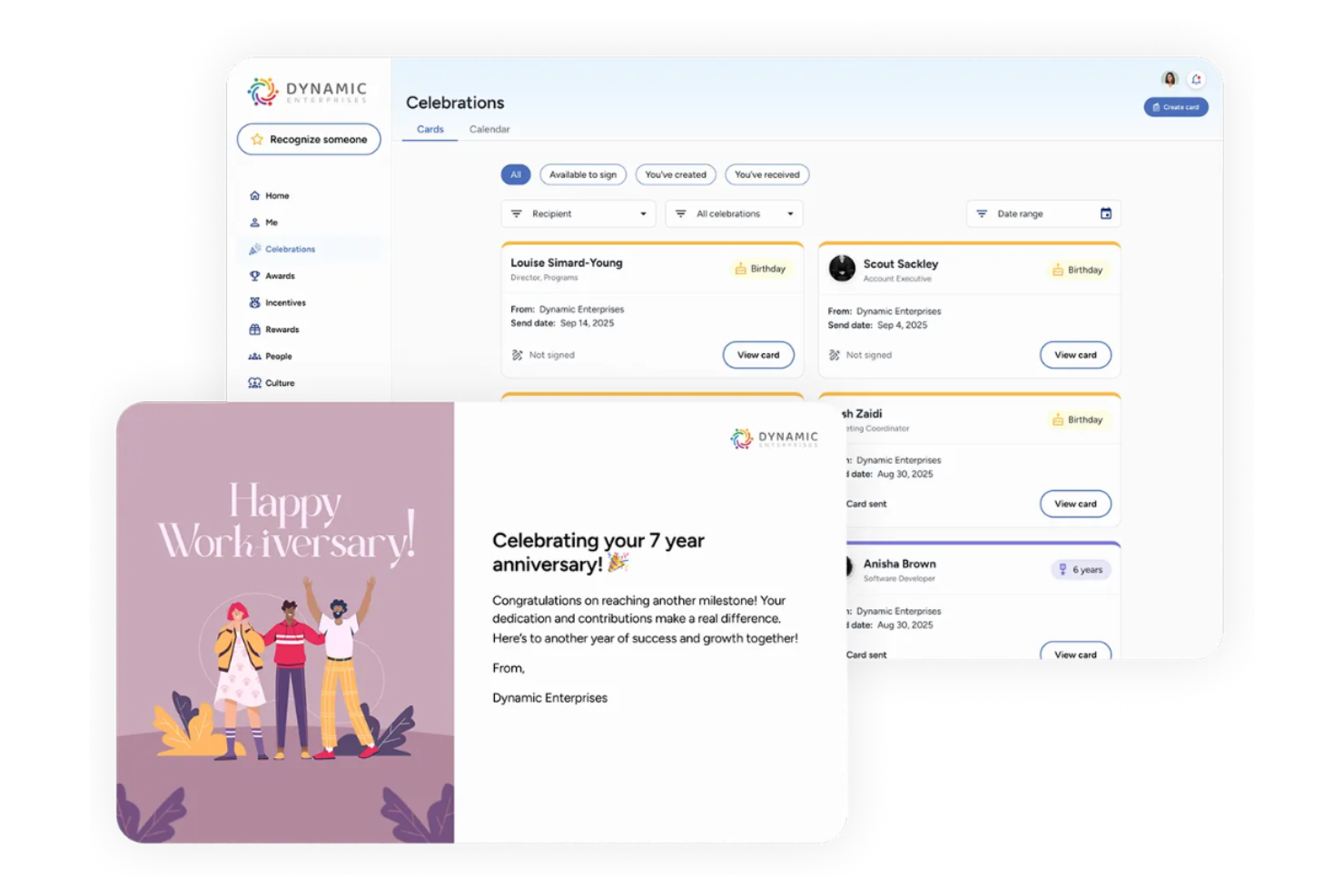 Kudos screenshot - Le 10 migliori soluzioni software per incentivi ai dipendenti basate su IA nel 2026