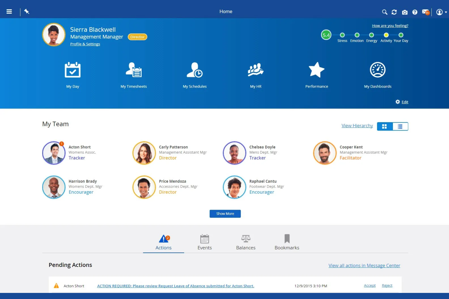 Dayforce screenshot - Le 10 Migliori App per la Gestione della Forza Lavoro nel 2026