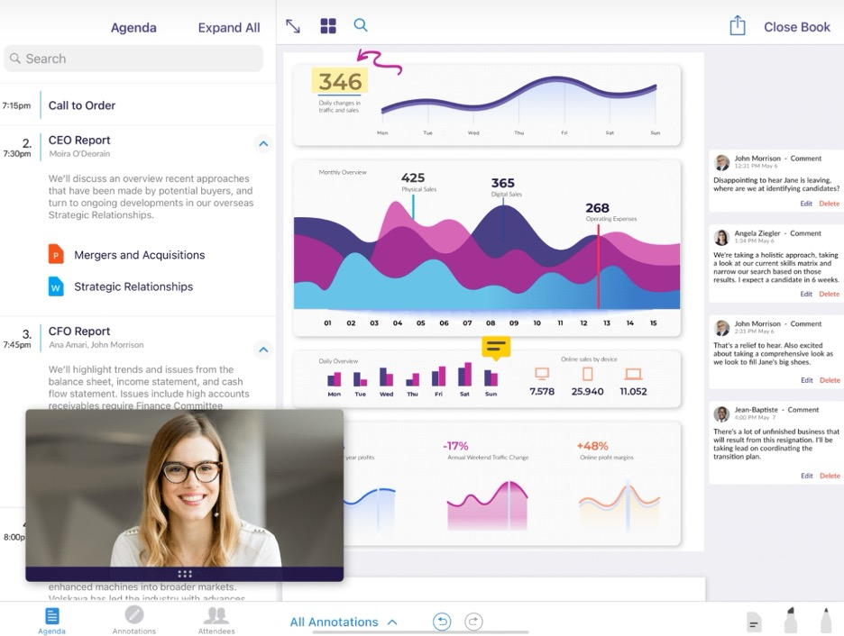 OnBoard screenshot - Le 10 Migliori Piattaforme di Gestione dei Consigli d’Amministrazione con Intelligenza Artificiale Recensite nel 2026