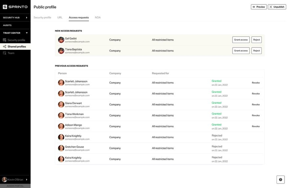 Sprinto screenshot - Le 10 migliori soluzioni di conformità AI recensite nel 2026