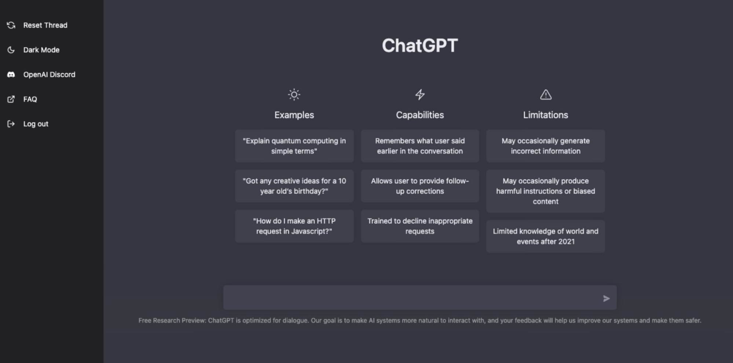 ChatGPT screenshot - I 10 migliori strumenti di strategia IA recensiti nel 2026