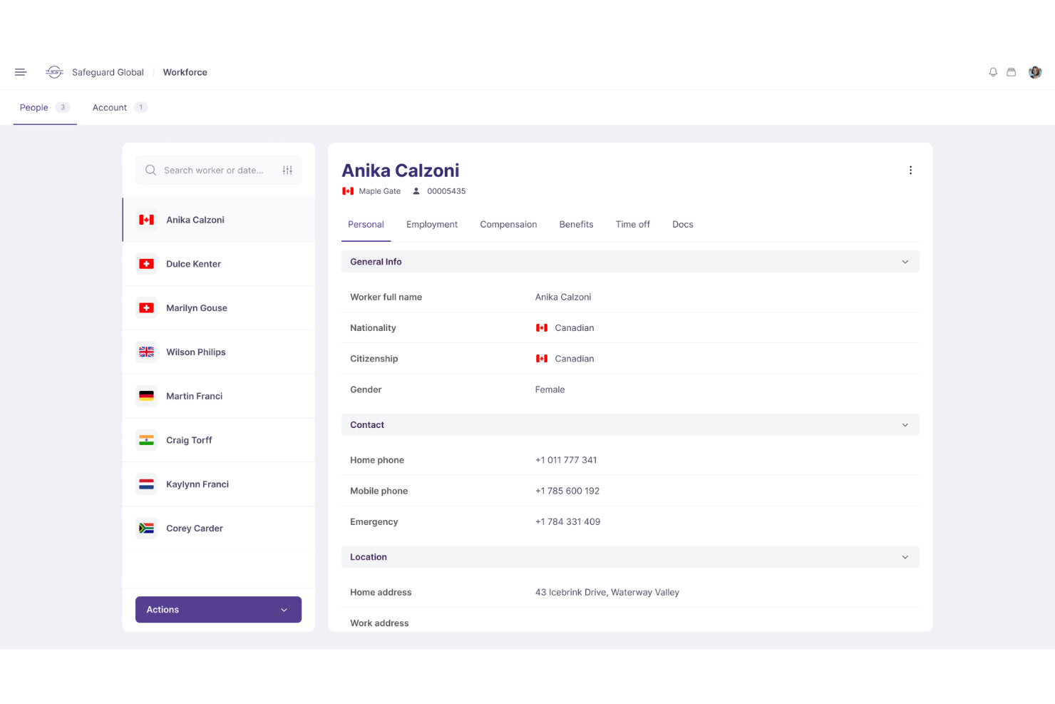 Safeguard Global screenshot - 10 Meilleurs Services de Paie Mondiale aux Philippines en 2026