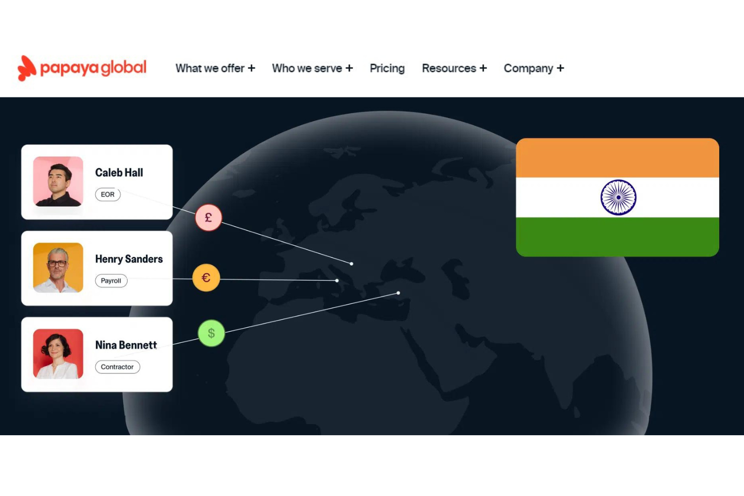 Papaya Global screenshot - I 10 migliori datori di lavoro ufficiali in India: analizzati nel 2026