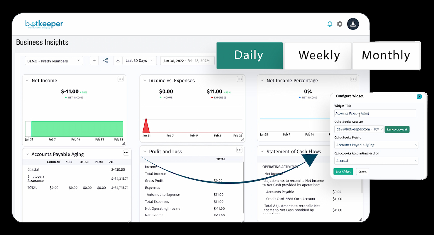 Botkeeper screenshot - Le 10 migliori alternative a QuickBooks Online del 2026