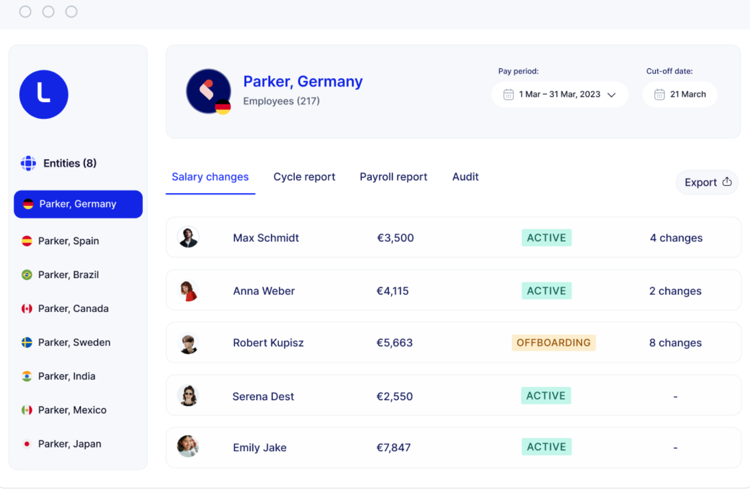 Lano screenshot - I 10 migliori software aziendali per le paghe del 2026
