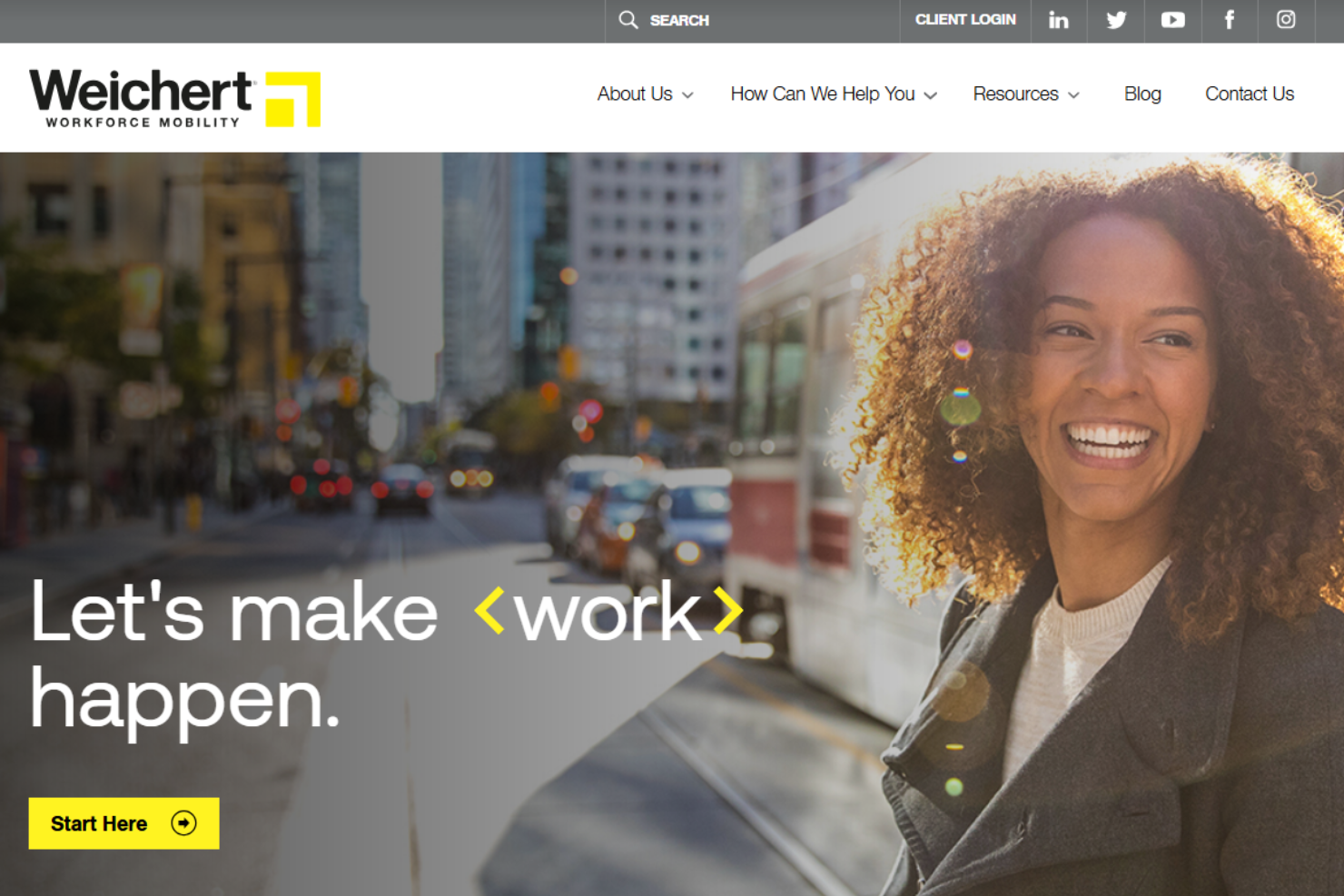 Weichert Workforce Mobility screenshot - 10 Migliori Servizi di Mobilità Globale Recensiti nel 2026