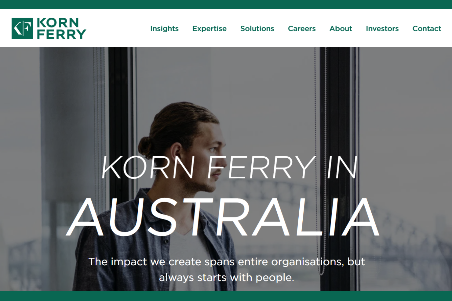 Korn Ferry screenshot - Le 10 migliori società di consulenza HR a Sydney recensite nel 2026