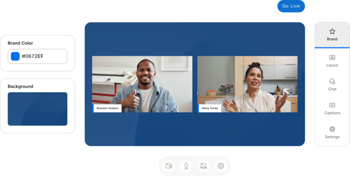 Webex screenshot - I 20 migliori software per conferenze virtuali per il 2026
