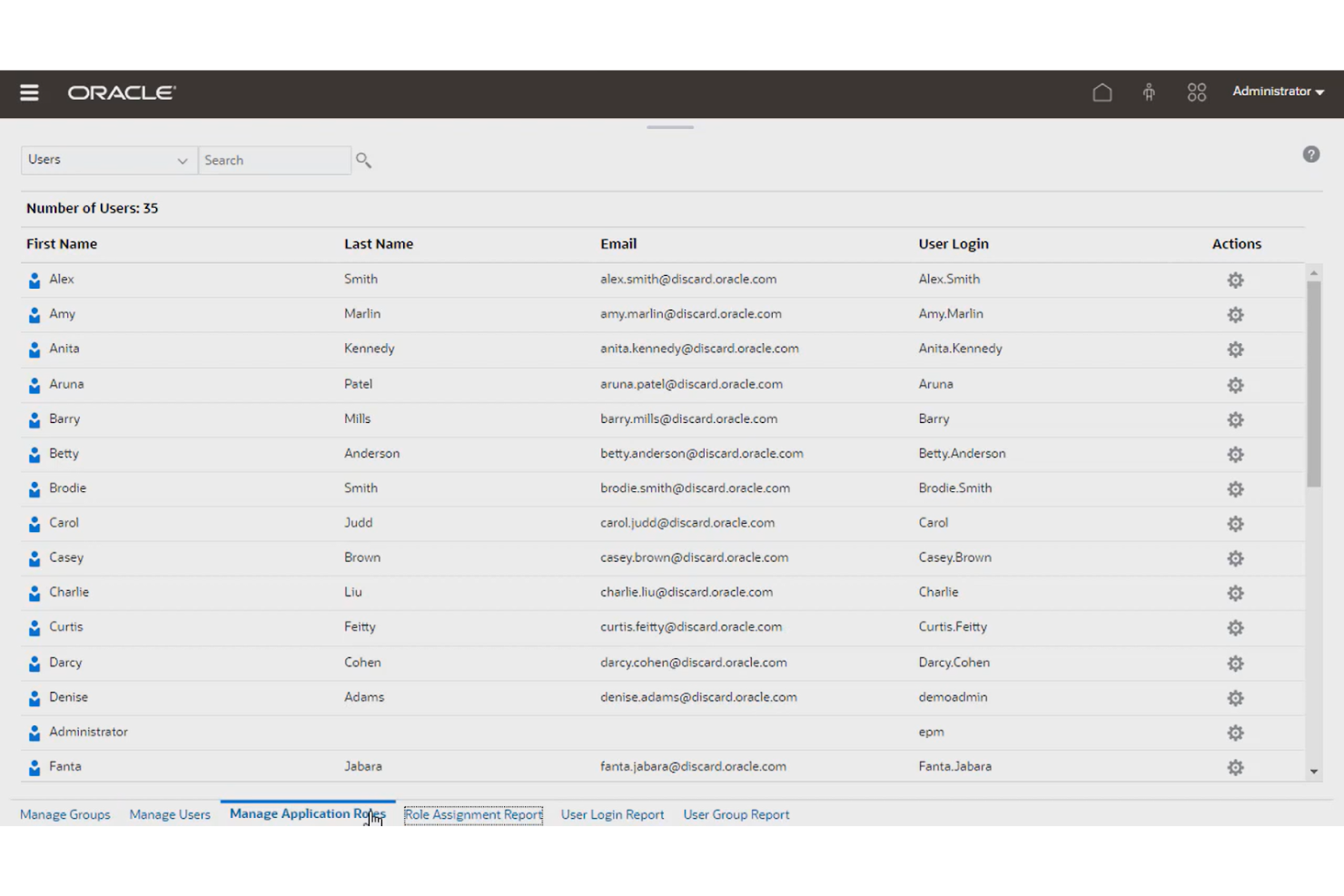 Oracle Cloud EPM Tax Reporting screenshot - 10 migliori software fiscali aziendali per semplificare la dichiarazione nel 2026