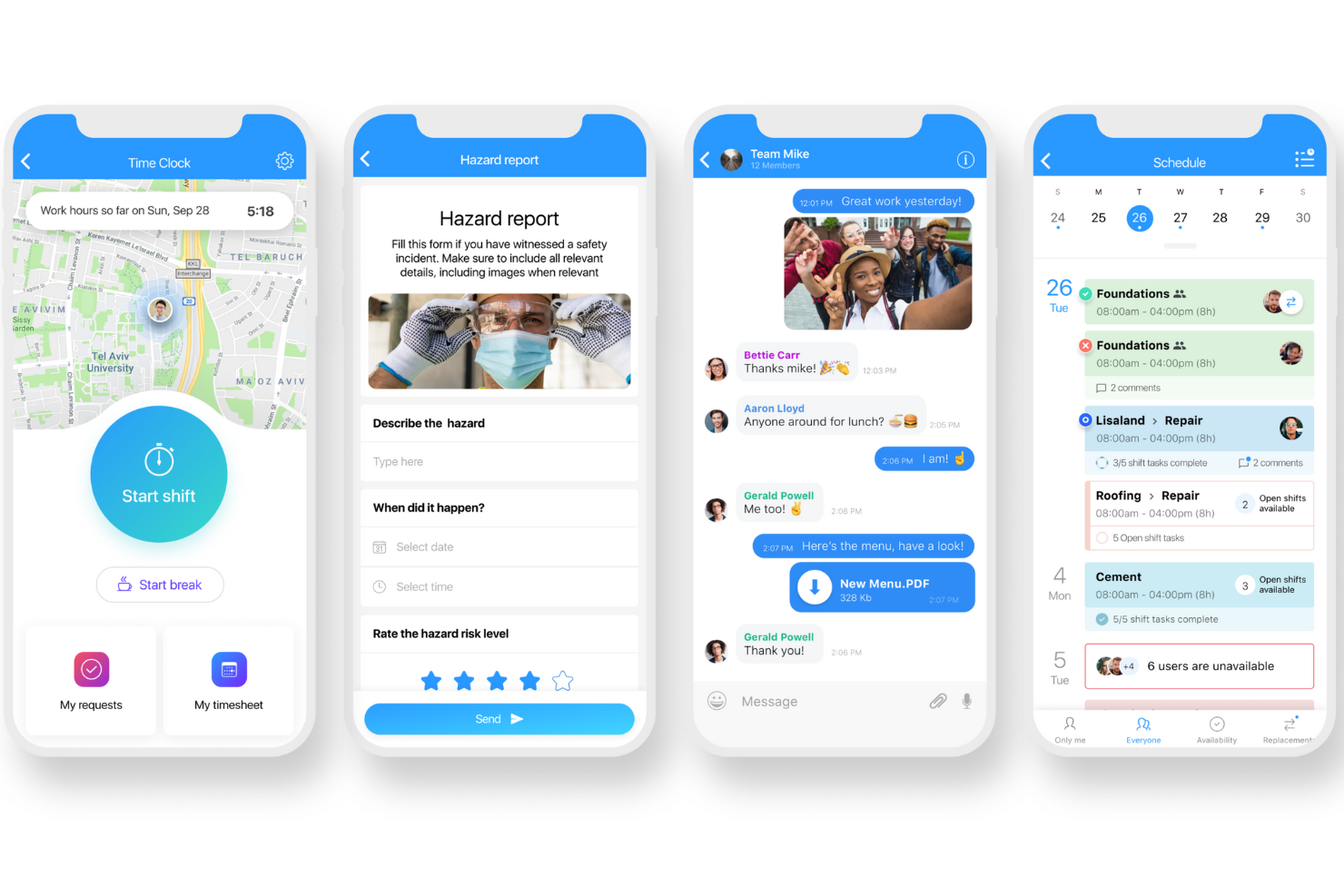 Connecteam screenshot - I 10 migliori software per la gestione dell’ufficio del 2026