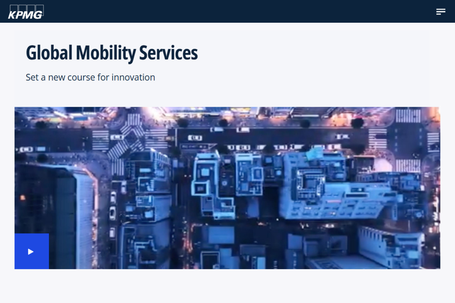 KPMG screenshot - 10 Migliori Servizi di Mobilità Globale Recensiti nel 2026