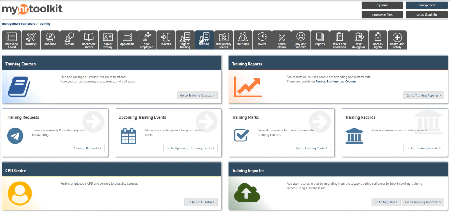 myhrtoolkit screenshot - Le 10 migliori soluzioni software per la gestione della sicurezza analizzate per il 2026