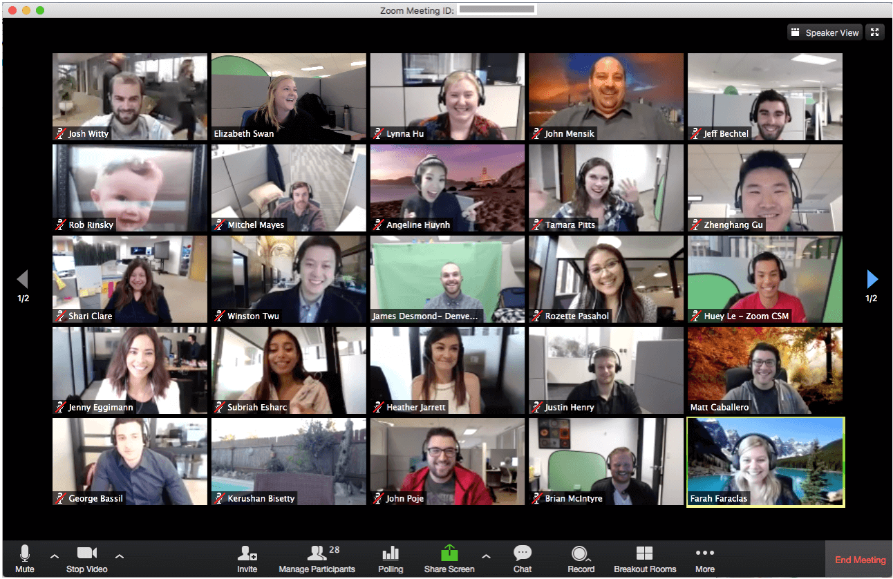 Zoom screenshot - 10 Migliori Software per Colloqui Video Recensiti per il 2026