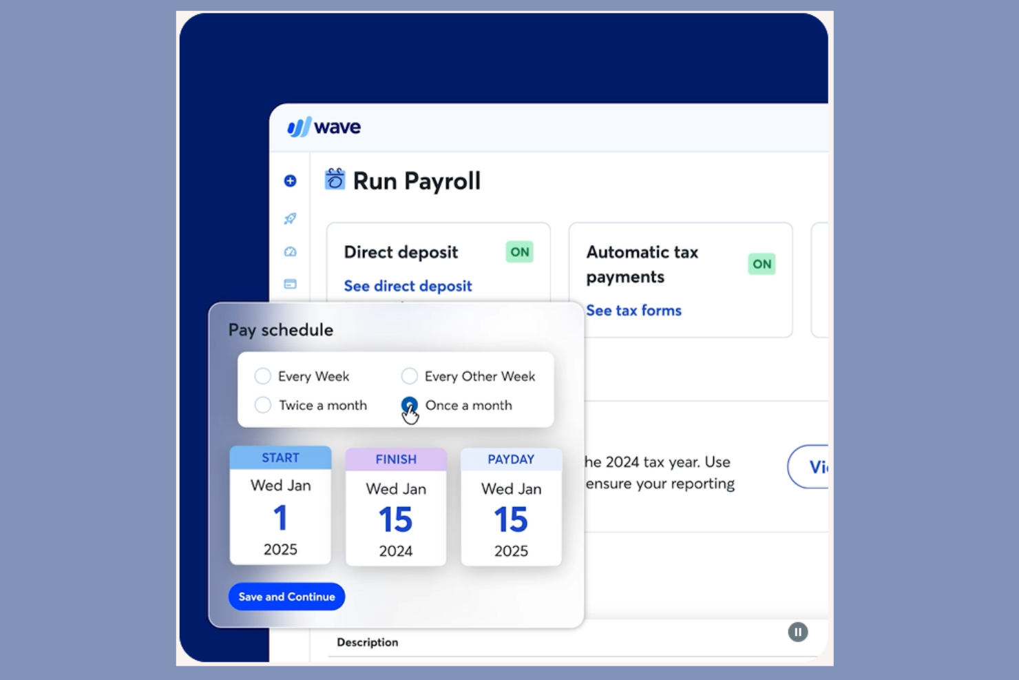 Wave screenshot - Le 10 Migliori Soluzioni Software Paghe Gratuite per PMI con un Budget Ridotto nel 2026