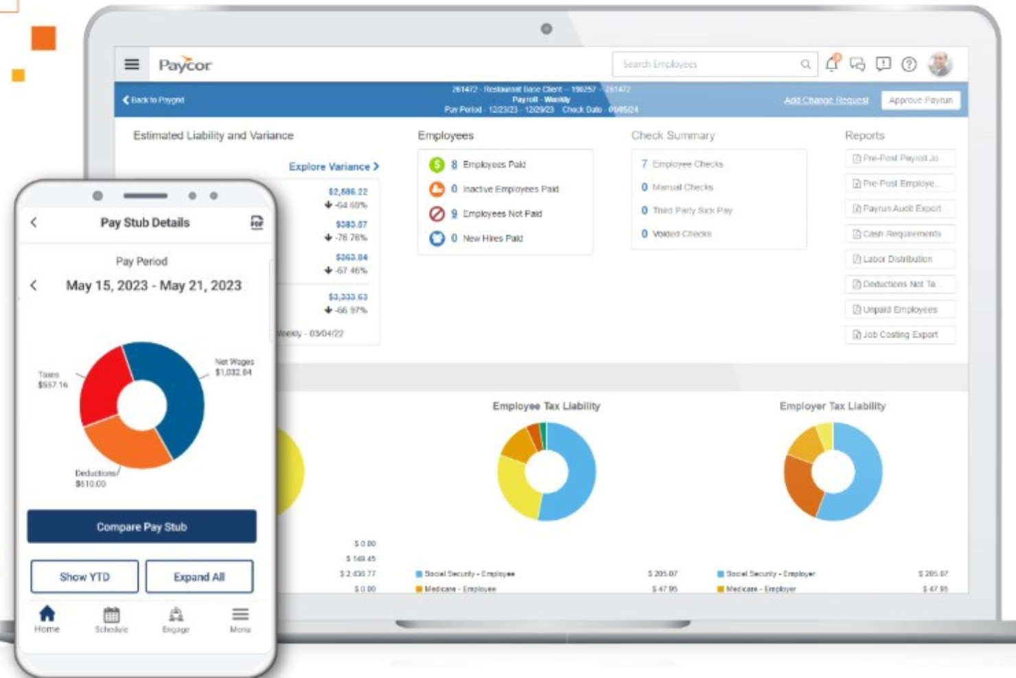 Paycor screenshot - I 10 migliori software per le buste paga del 2026