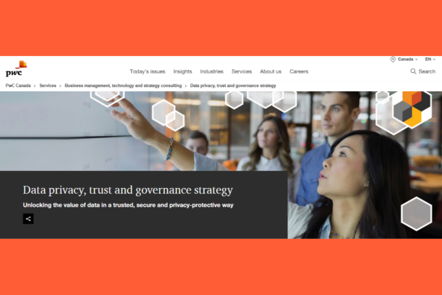 PwC screenshot - 10 Migliori Consulenti per la Governance dei Dati del 2026: Recensione