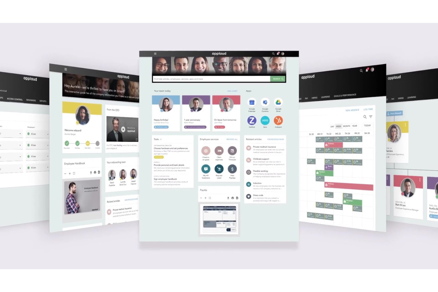 Applaud screenshot - I 10 migliori software per l’erogazione dei servizi HR del 2026