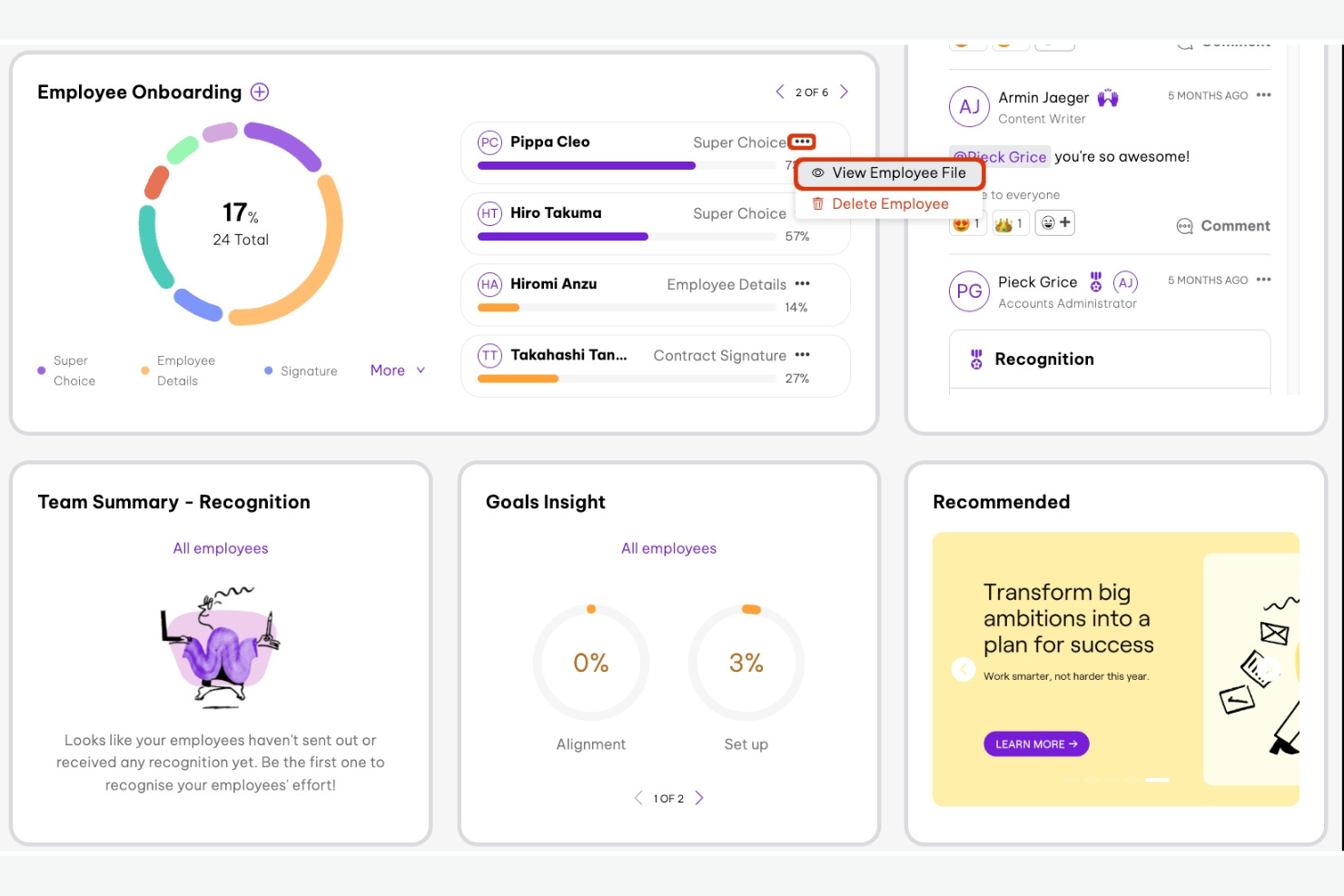 Employment Hero screenshot - 10 Soluciones de Software de RRHH en Australia Seleccionadas para 2026