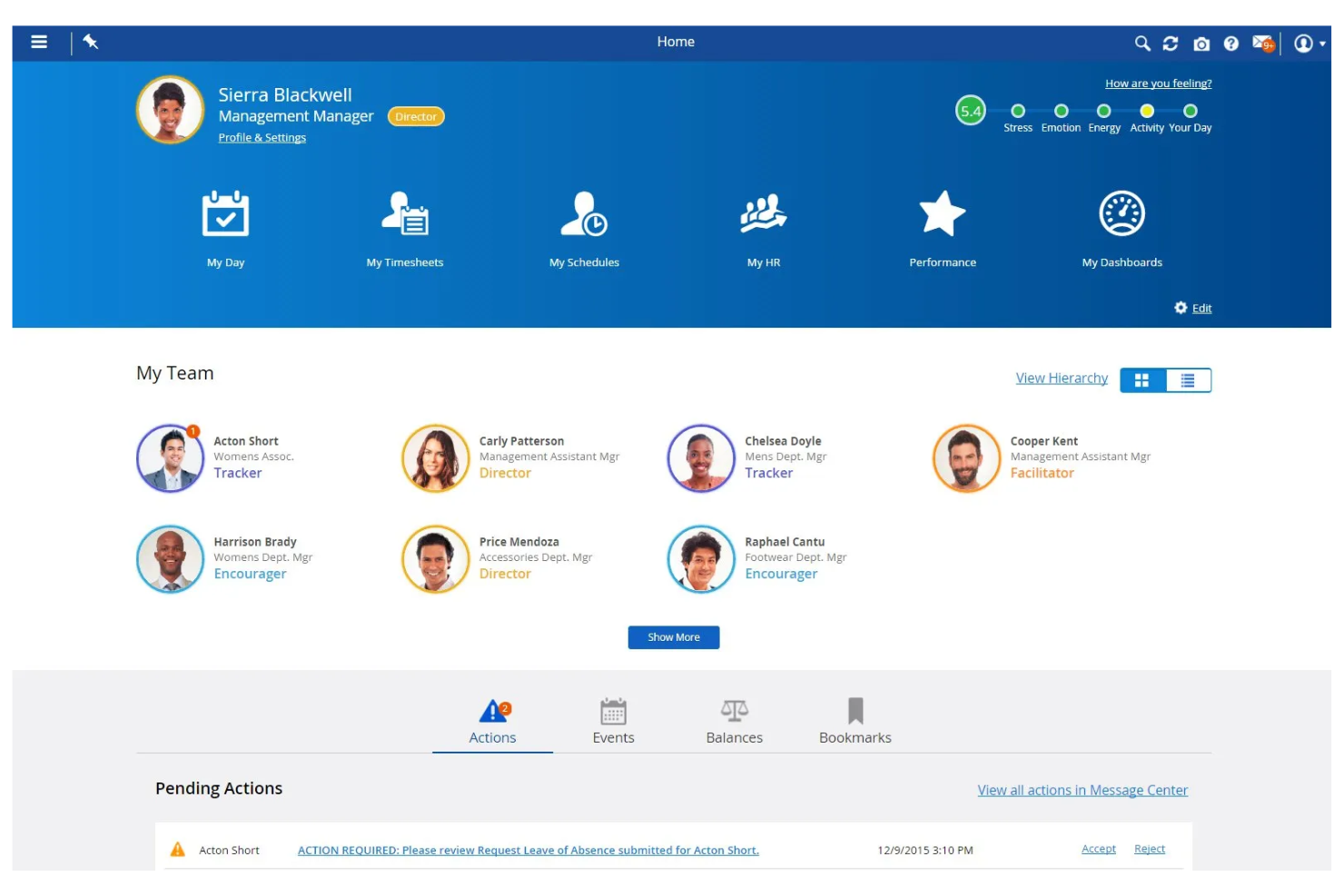 Dayforce screenshot - Los 10 Mejores Software de Gestión de Documentos de RRHH para 2026