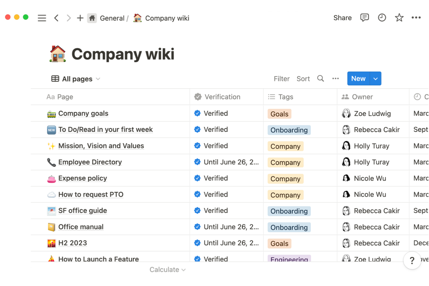 Notion screenshot - Los 15 Mejores Software Wiki Evaluados en 2026