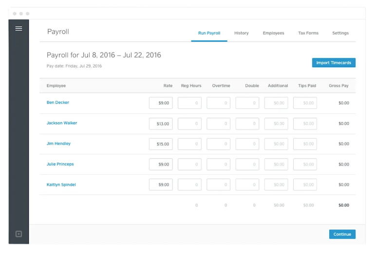 Square Payroll screenshot - 10 Mejores Software de Nómina Sencillos Revisados en 2026