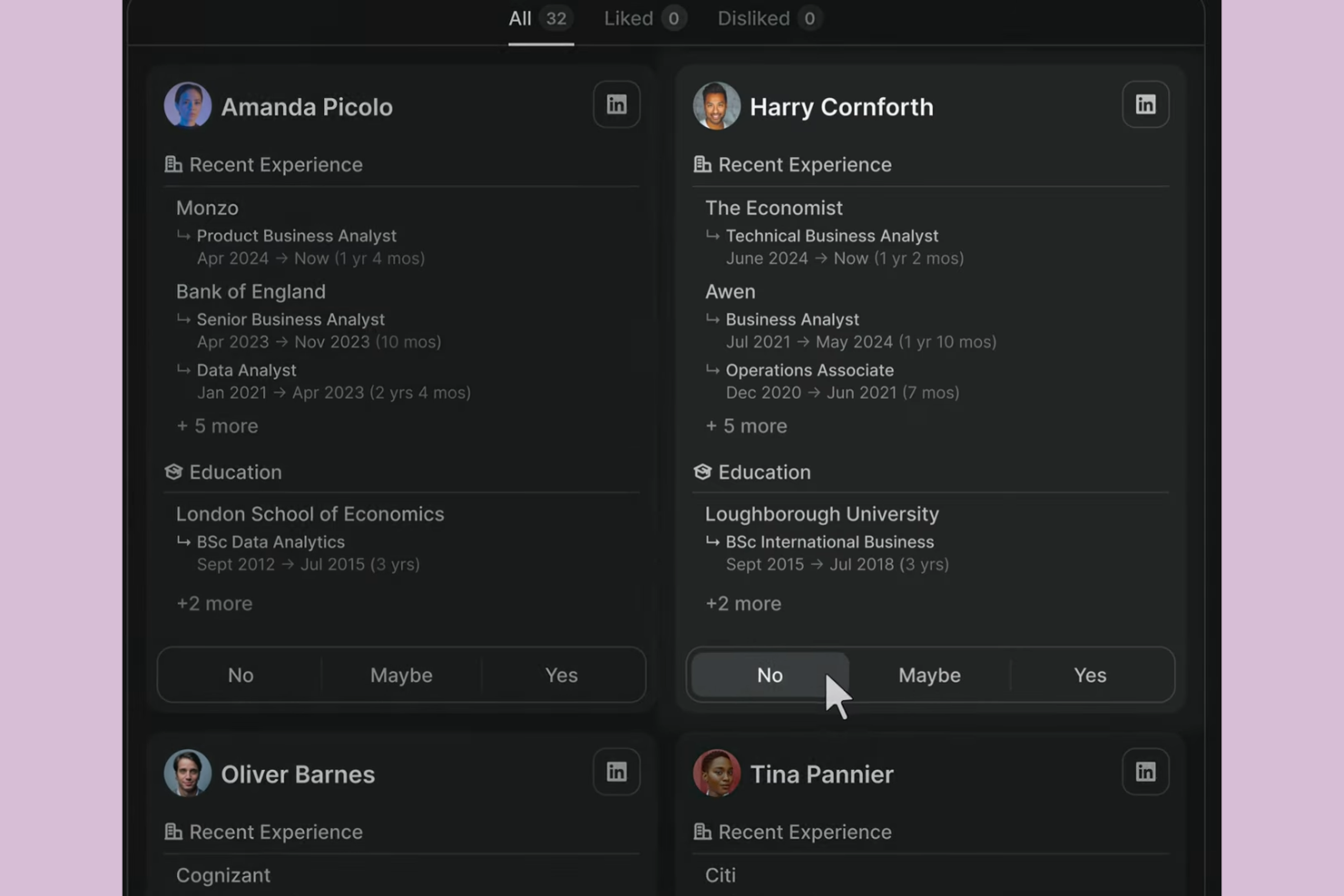 Metaview screenshot - 10 mejores herramientas de búsqueda de talento con IA revisadas en 2026